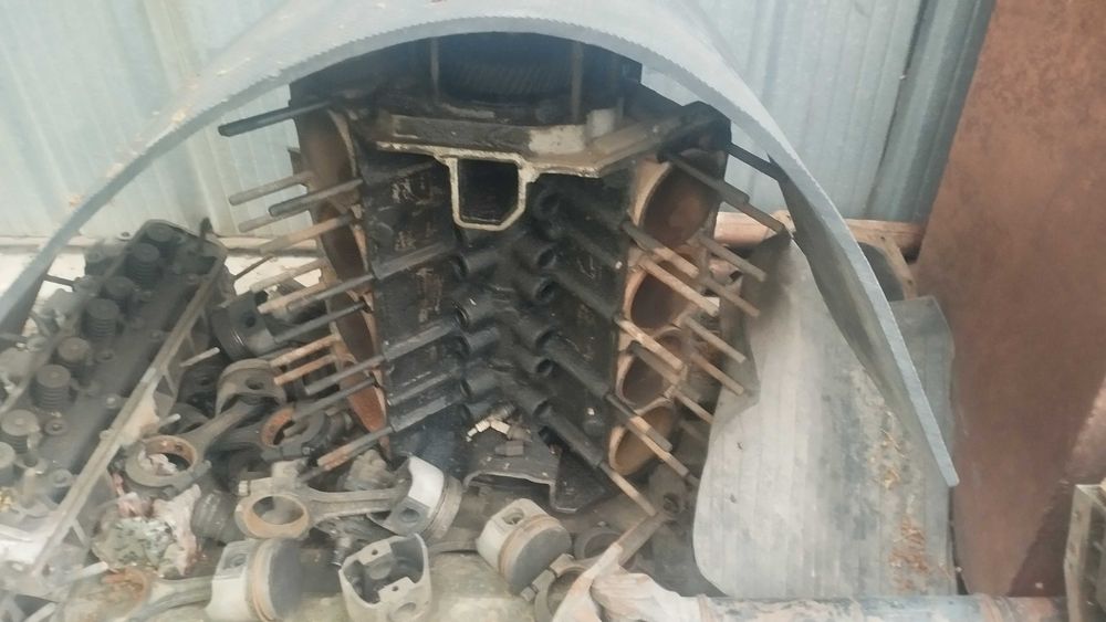 блок бтр газ 66 паук маховик
