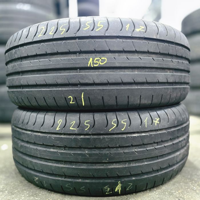 2x 225/55/17 VARA SAVA 2021 Stare excelentă