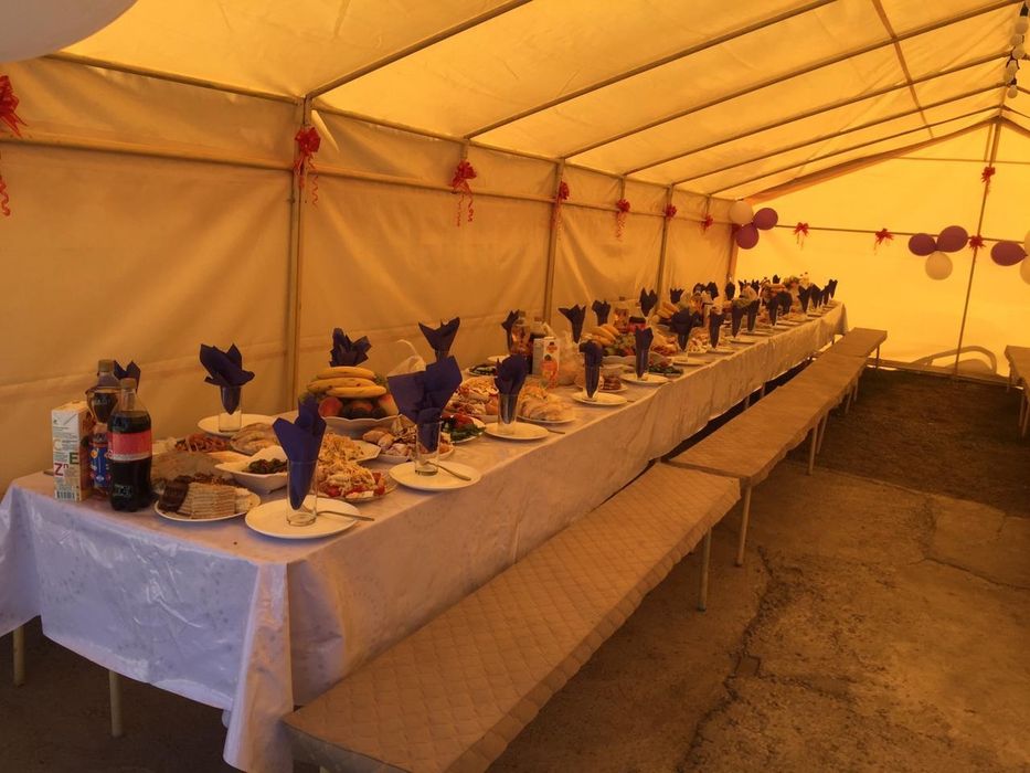 Аренда палаток до 80 человек