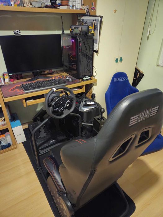 Симулатор Moza + Next Level Racing