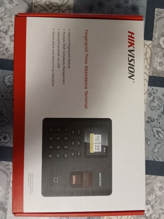 Hikvision терминал биометрический