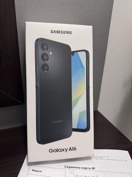 Samsung Galaxy A16 4GB/128GB Black*чисто нов*