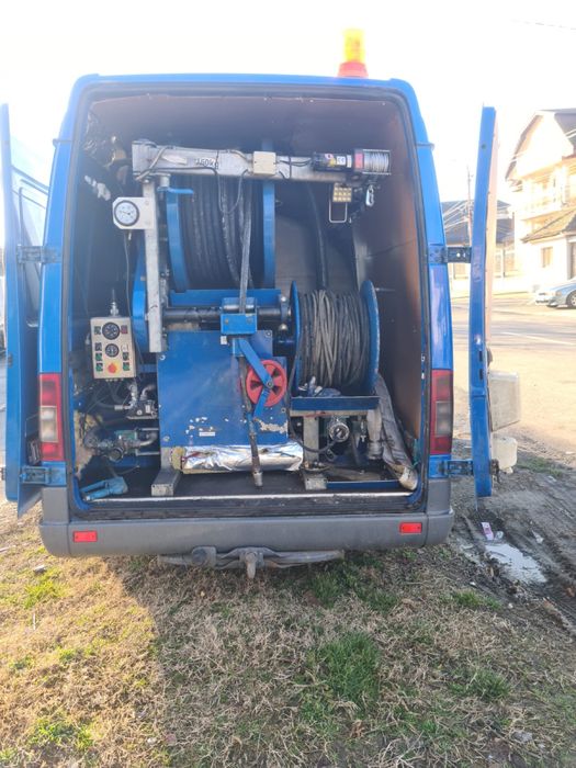 Desfundare canalizare  cu presiune de apa