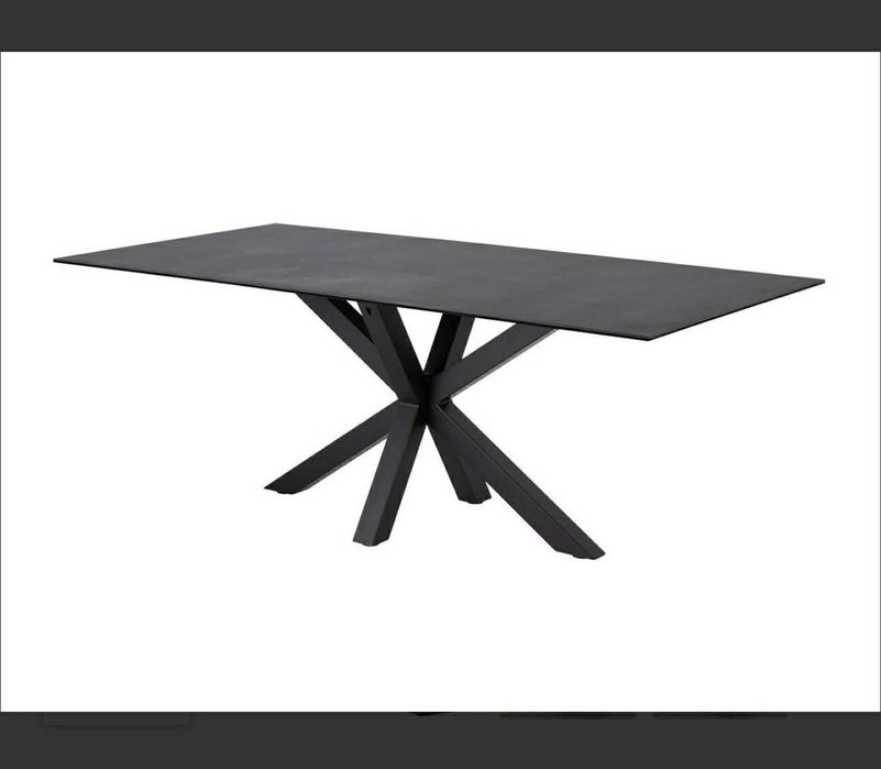 Маса Norsica 394 сив+черен