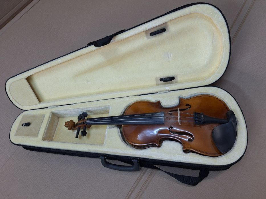 Vioara 3/4 fără arcuș și coarda MI lipsa