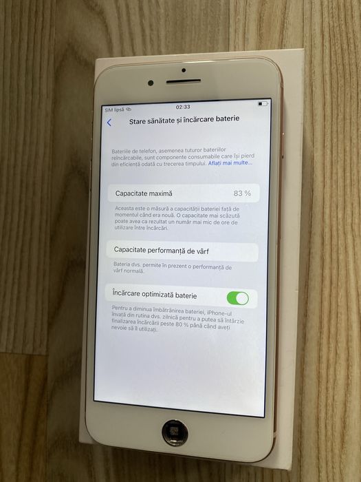 iPhone 8 PLUS , Liber Retea