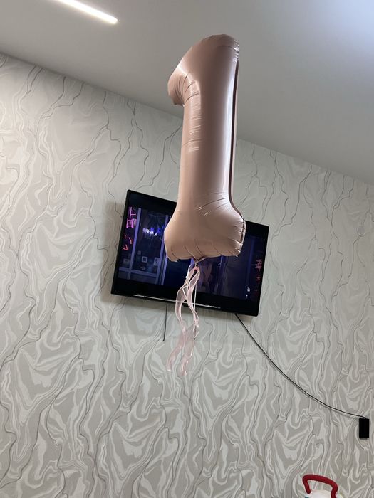 гелиевый шар цифра 1