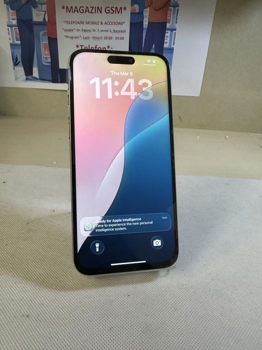 Iphone 15 pro max / 256  gb / 100% baterie / Garantie