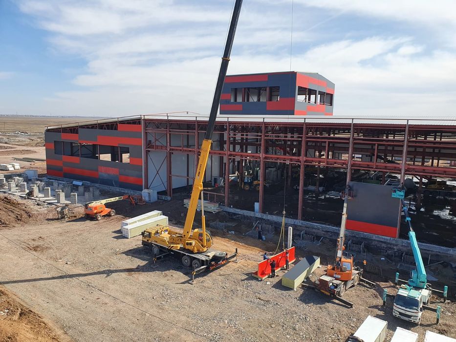 Монтаж  сэндвич панель