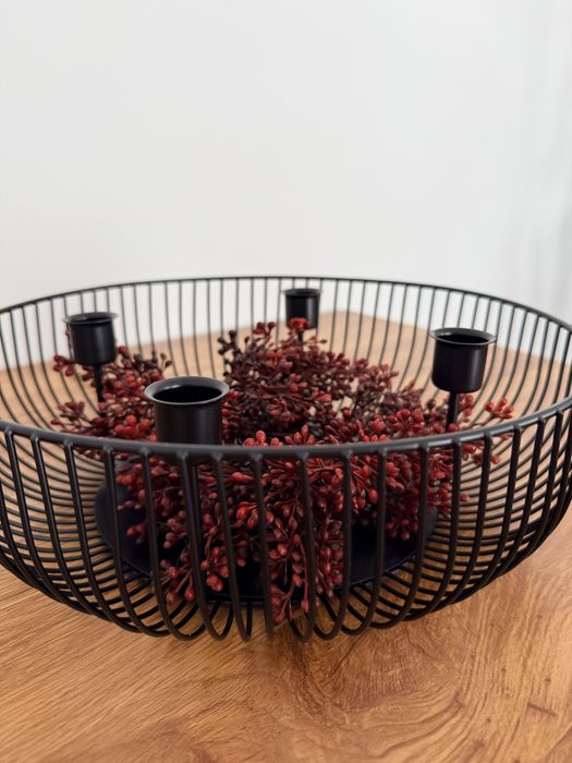 Decorațiune pentru aranjamente cu suport de lumânări