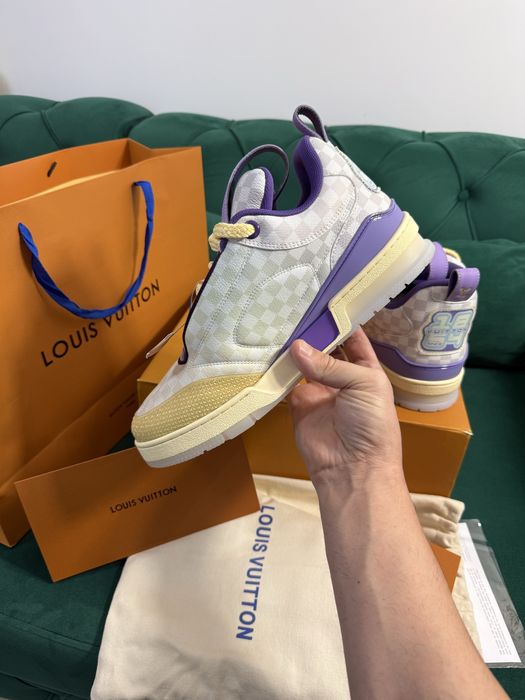 Adidasi Louis Vuitton Skate piele naturala 100% Premium Full Box