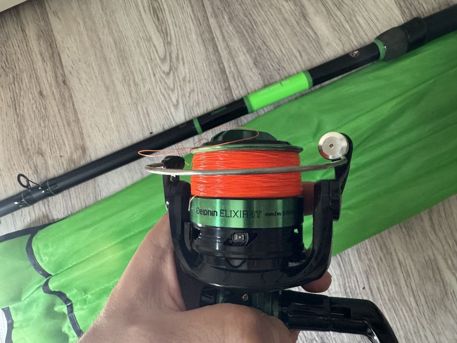 Combo feeder delphin wasabi 3,60m