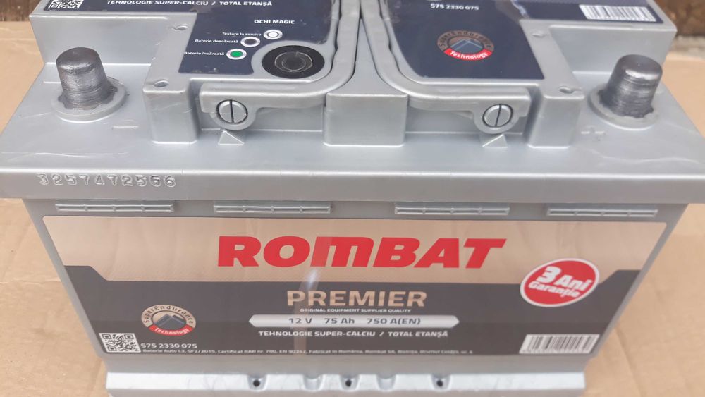 75 Ah Baterie Auto Acumulator