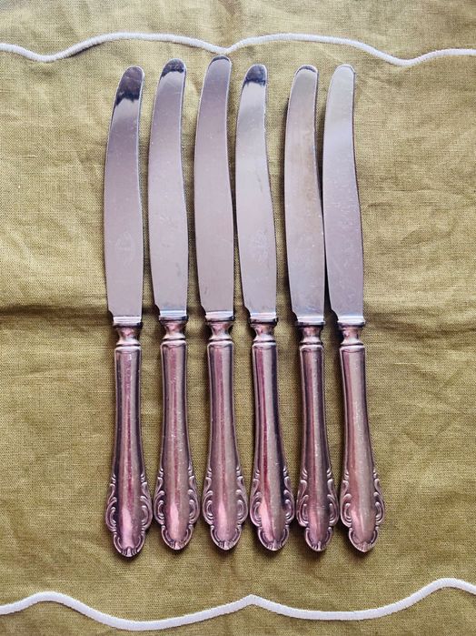 Rostfri - шведски посребрени ножове за основно 22см.