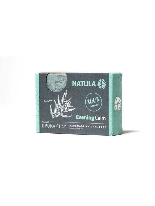 Косметическое мыло с вулканическим камнем и эвкалиптом