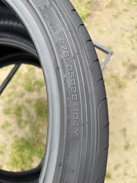 4x 275/35/22 Goodyear Eagle F1, impecabile! Dot 2024