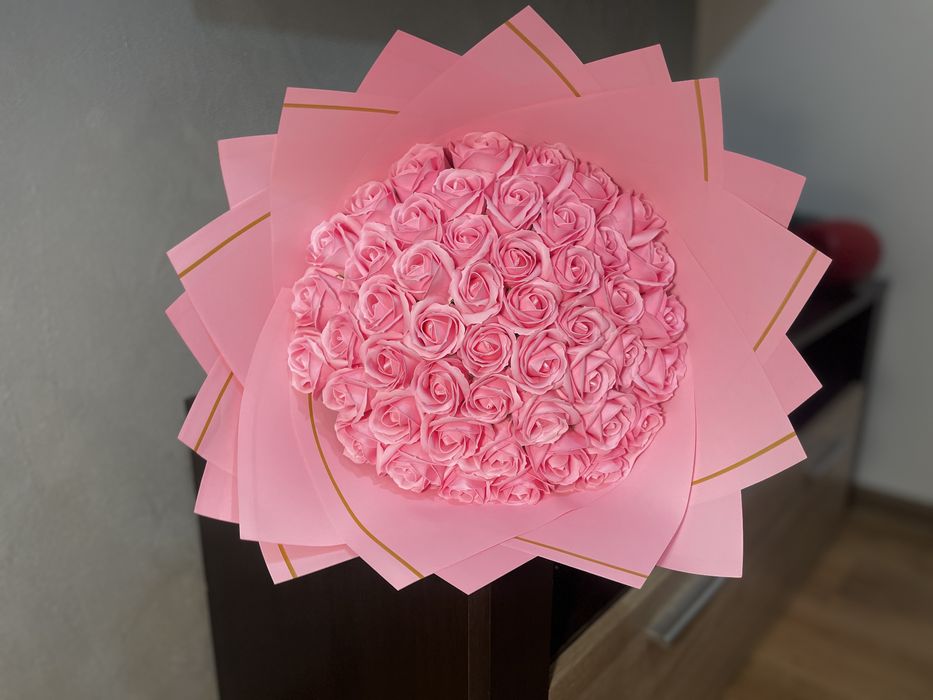 Buchet de flori sapun