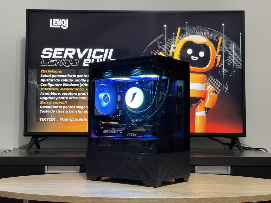 [LENQJ SRL] - CALCULATOR / SISTEM GAMING: R5 5600, 5060Ti 8GB, 32GB 3200MHz, 500GB SSD