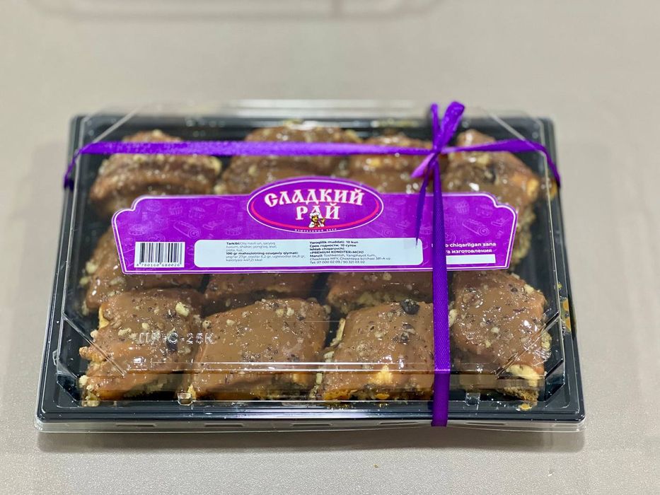 "Sladkiy Ray" – Sharqona Shirinliklar va Desertlar Assortimenti (Optom