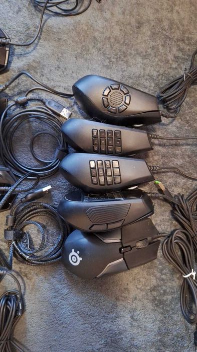 Mouse logitech G 502,  G502 X, Razer , Steelseries