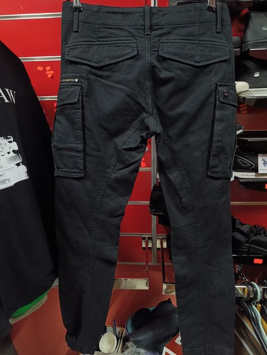 Оригинален панталон G-Star Raw Rovic Zip W32 W34 W36 нов мъжки cargo черен