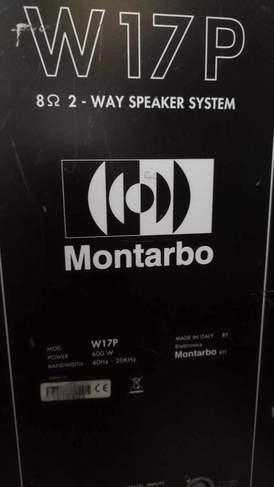 Тонколони Montarbo W17P