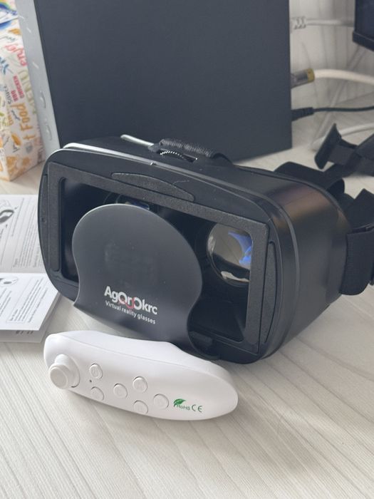 Casti VR cu Controller, Ochelari VR 3D Reglabili