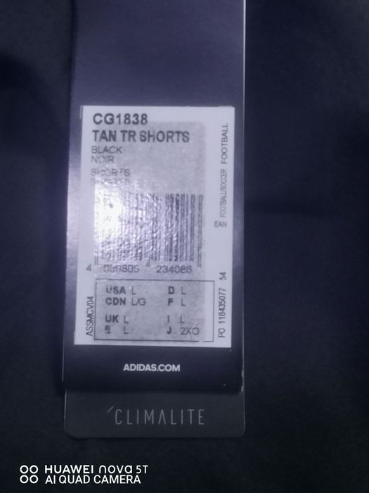 Sort adidas. Mărime L. Original 100%