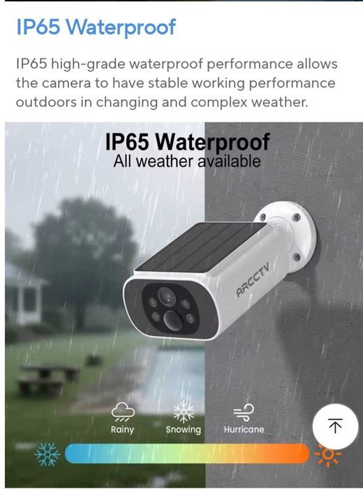 Camera supraveghere solara ,wireless ARCCTV,4Mp