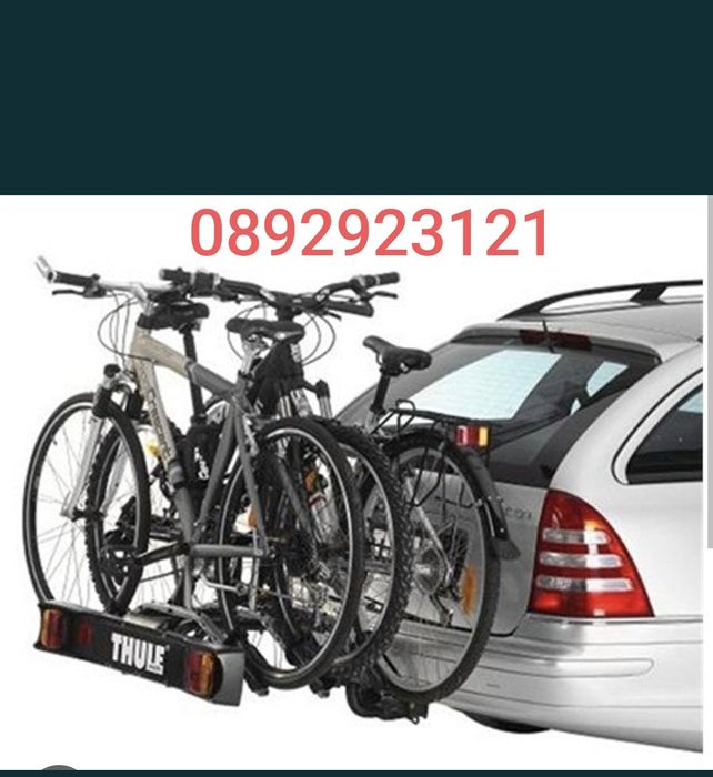Thule 9403 Стойка  теглич на автомобил за велосипеди 3 броя колело