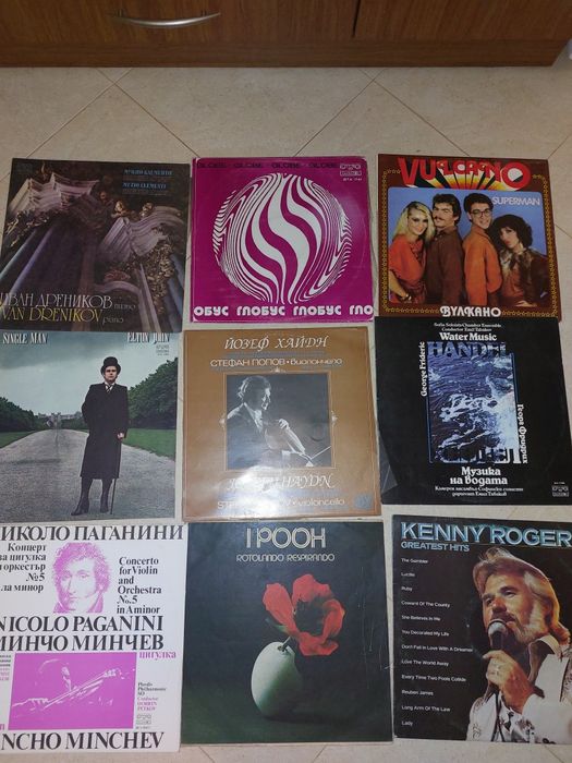 Грамофонни плочи пазени колекционерски