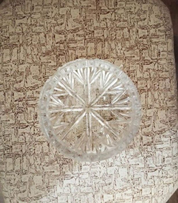 Ваза-конфетница (хрустальная)