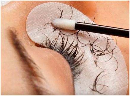 Снятие наращивания  ресниц район площади  (нарощенных ресниц)