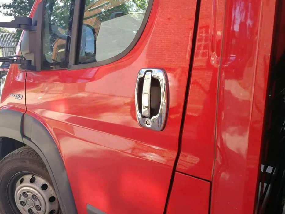 Manere inox usi BOXER/DUCATO/JUMPER 2006->, cu rame incluse