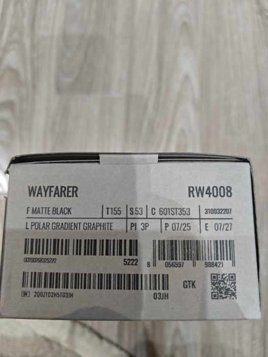 Продам RayBan Meta Wayfarer RW4008 Matte Black умные очки!
