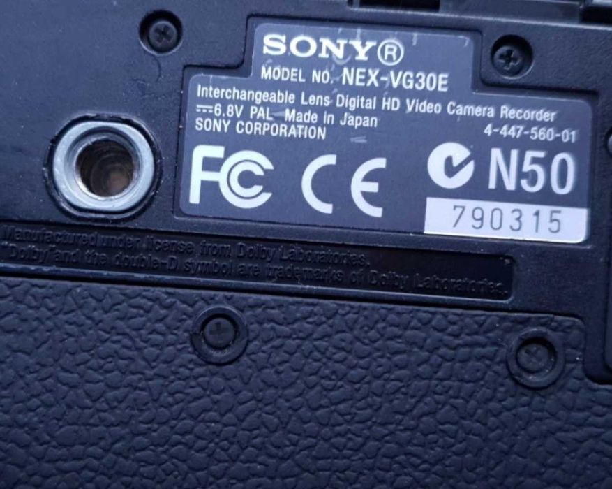 Sony NEX-VG30 . sony vg30