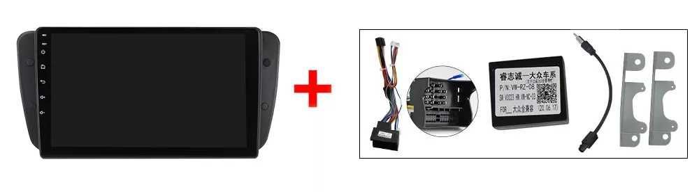 NAVIGATIE Android 14 Seat Ibiza 6j 2009-2013 1/8 Gb CarPlay + CAMERA