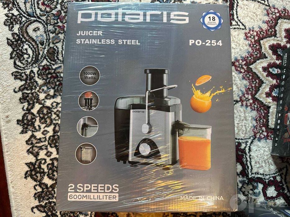 Polaris PO-254 («Juicer PO-254 Emerald») —соковыжималка, новая