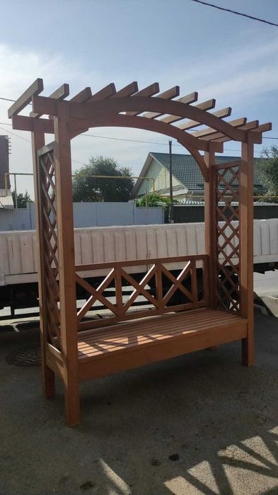 Арки, перголы, деревянные