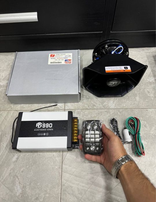 Авто аксесуарлар сотилади сирена, мигалка, калонка, самбуфер комплект