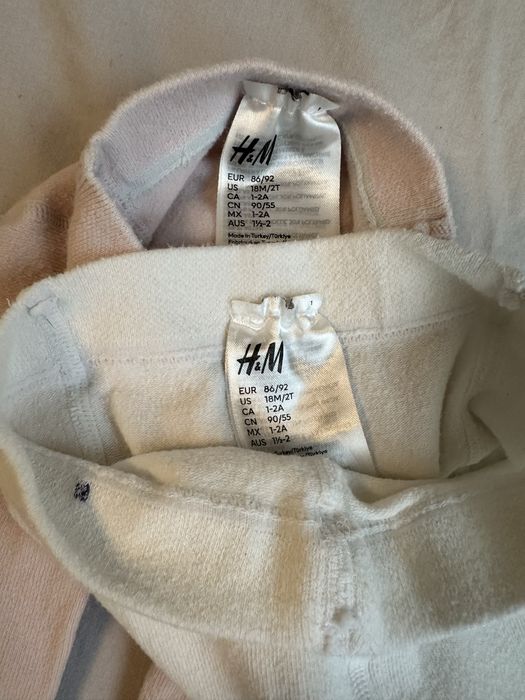 Lot 2 rochii vascoza Mango si H&M 86 cm + 2 dresuri H&M 86/92 cm