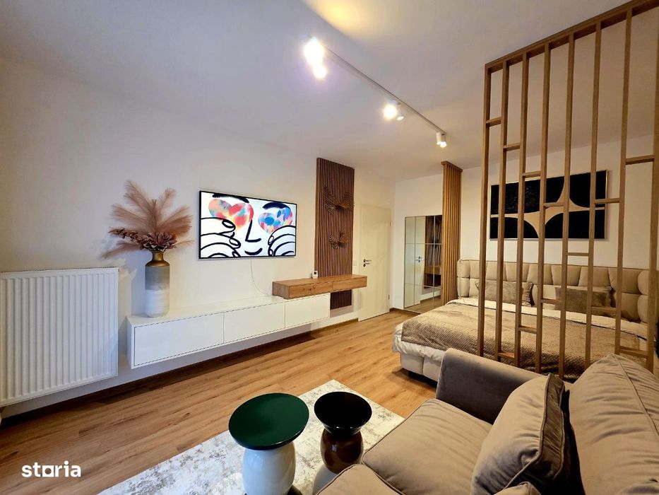 Garsoniera cu parcare de inchiriat - Maurer Villas - prima inchiriere