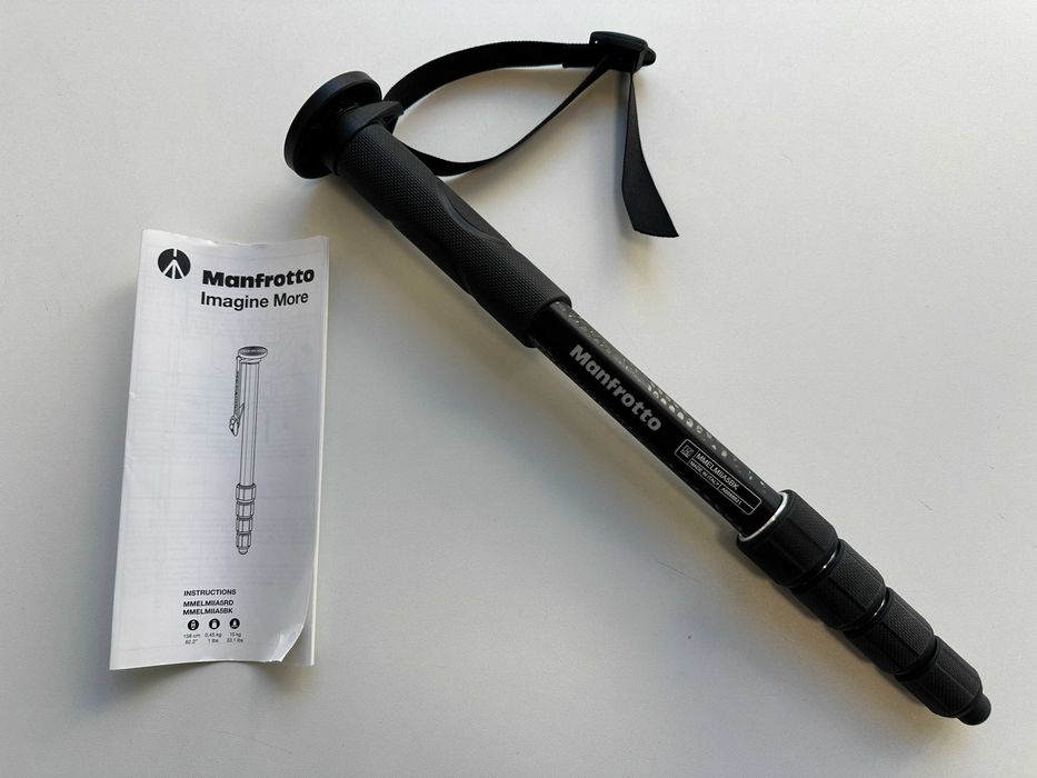 Монопод Manfrotto Element MII Monopod Black (15kg товароносимост)
