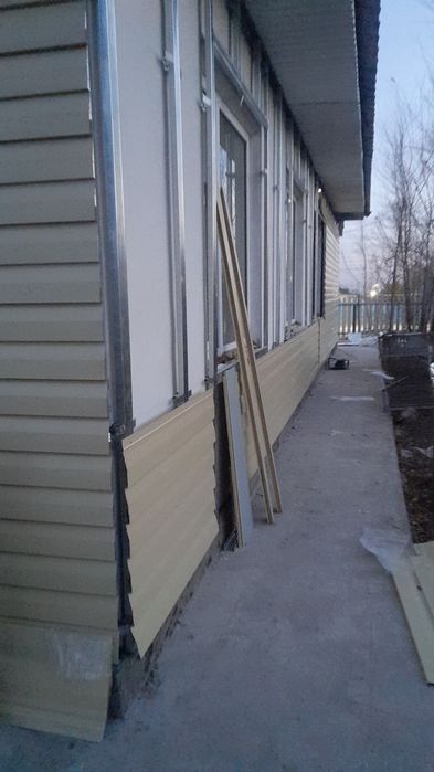 Установка дверей и отопление