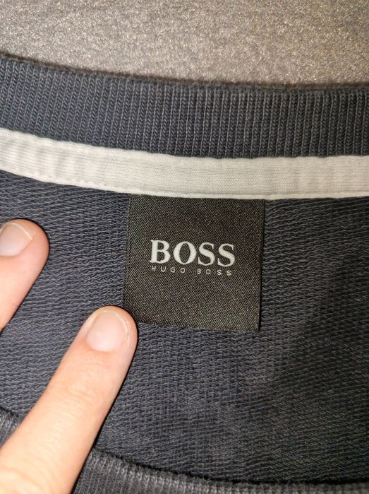 Bluză neagră Hugo Boss