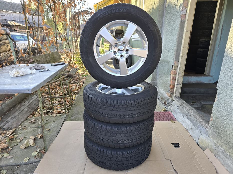 215 65 R 16 jante aliaj cu cauciucuri de iarna DOT 2017 ~ 5 x 108 ET50