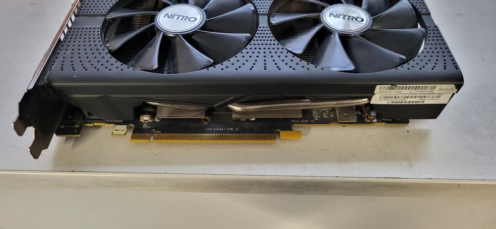 Placă video Sapphire NITRO RX 470 4GB GDDR5 –funcționează foarte bine
