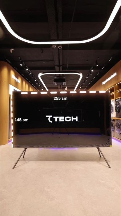 Огромный Телевизор 7TECH 115 Qled QD-MiniLED От официального дилера
