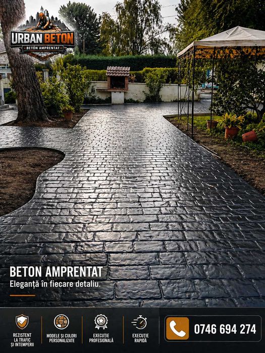 Beton Amprentat Drobeta Turnu Severin | Urban Beton Premium