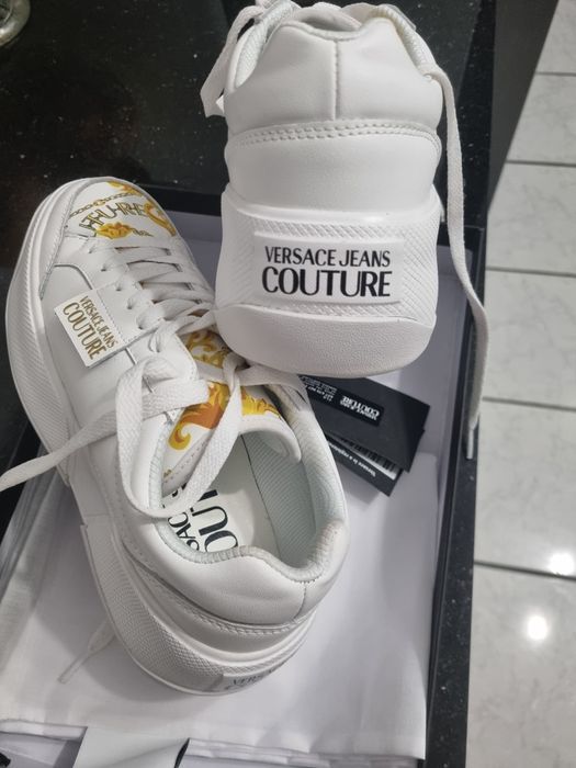 Sneakers Versace Jeans Couture, piele natură,  damă